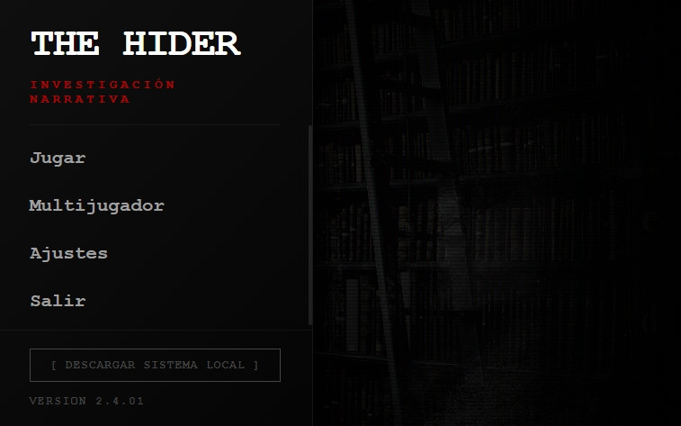 Captura de gameplay de The Hider